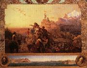 Emanuel Leutze Wastward the Course of the Empire Takes Its Way oil painting reproduction